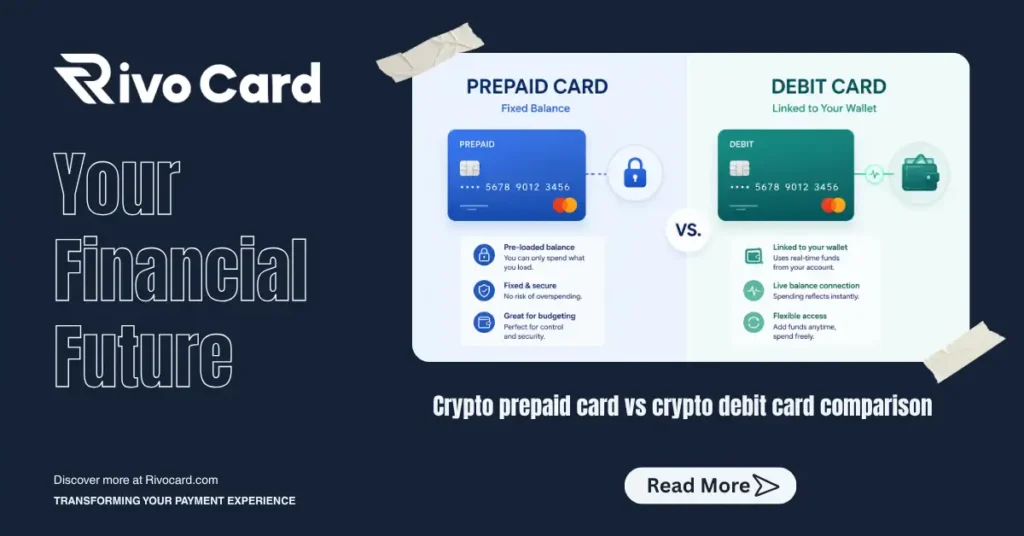 Crypto prepaid card vs crypto debit card comparison