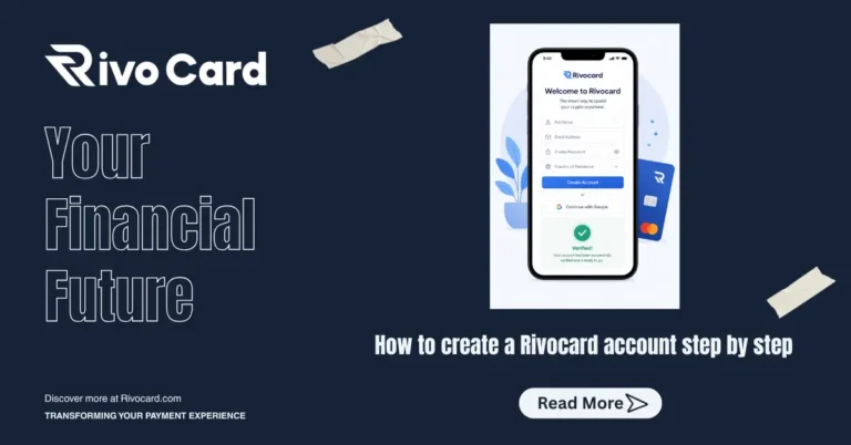 How to create a Rivocard account step by step