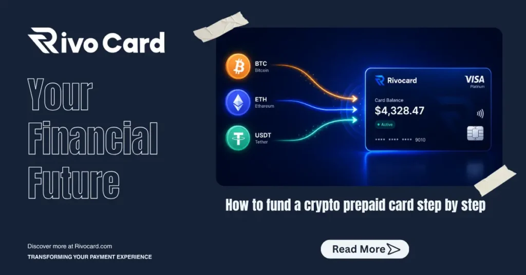 How to fund a crypto prepaid card step by step