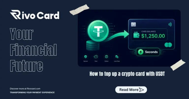 How to top up a crypto card with USDT — Tether deposit to Rivocard step by step